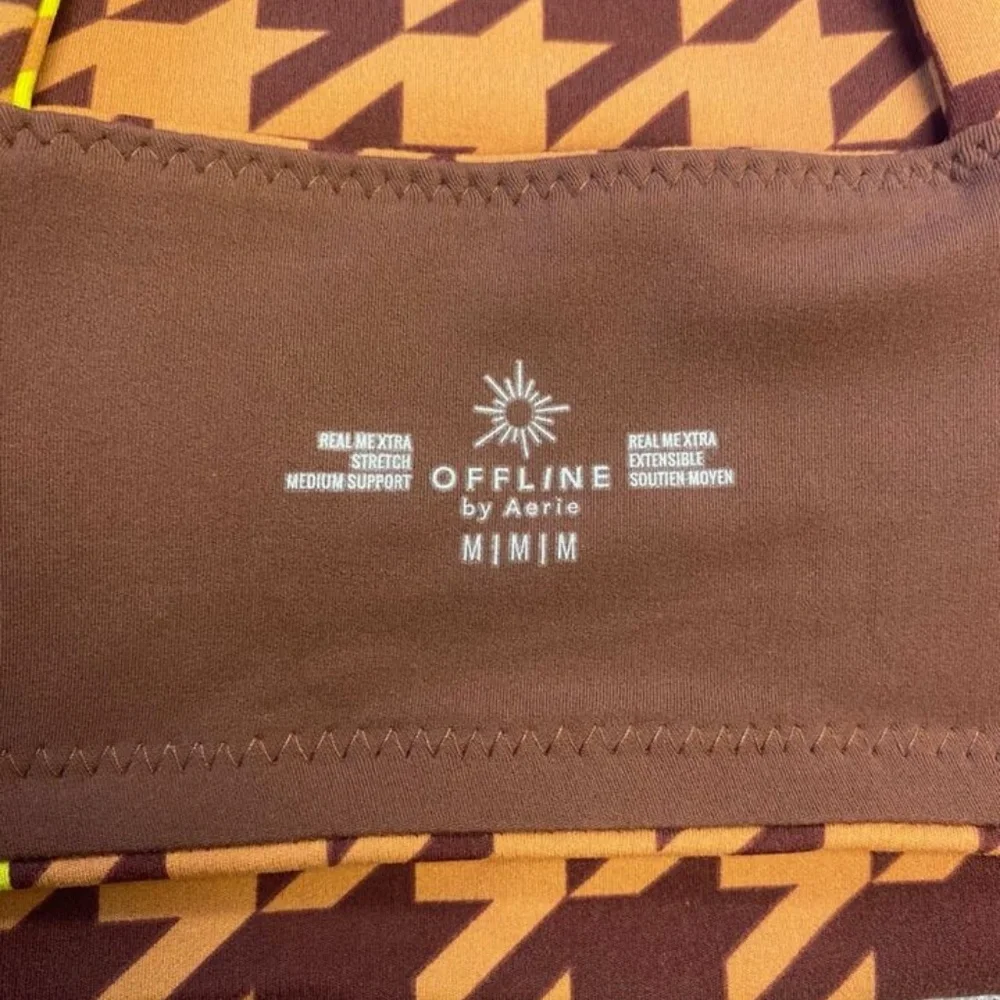 NWT Offline by Aerie Real Me Xtra Stretch Square Neck Sports Bra -- M - Picture 6 of 7